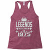 legends are born in 1975 hoodie 2 Racerback Tank