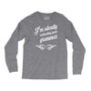 i'm silently correcting your grammar Long Sleeve Shirts