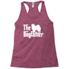 the dogfather american eskimo dog white Racerback Tank