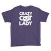 crazy cat lady Youth Tee