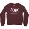 pink spread the hope Crewneck Sweatshirt