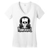 frankenskull Women's V-Neck T-Shirt