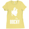 uomo rocky balboa stallone boxe pugilato cinema&amp;tv Ladies Fitted T-Shirt