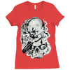 clown gun Ladies Fitted T-Shirt
