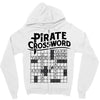 pirate crossword Zipper Hoodie