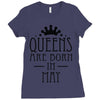queens are born in may (2) Ladies Fitted T-Shirt