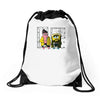 pat and silent bob Drawstring Bags