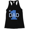 1 dad (2) Racerback Tank