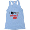 funny i fartlek Racerback Tank