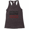 beautiful daughter Racerback Tank