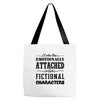 i am too emotionally attached to fictional characters Tote Bags