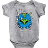 oiseau en colere Baby Onesie