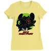nick night fury Ladies Fitted T-Shirt