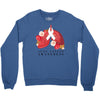 lung cancer awaneress Crewneck Sweatshirt