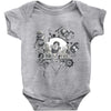 back to modern times Baby Onesie