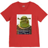 shrek mug shot funny V-Neck Tee