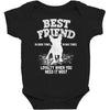 Best Friend Pug Baby Bodysuit