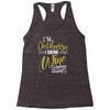 wine outside Racerback Tank