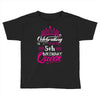 Celebrating With the 5th Birthday Queen Toddler T-shirt