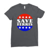save ferris tribute to ferris bueller's Ladies Fitted T-Shirt