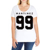 martinez twins Ladies Curvy T-Shirt