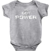 we got the power 5 Baby Bodysuit