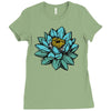 lotus flower Ladies Fitted T-Shirt