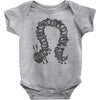 greedy caterpillar Baby Bodysuit