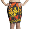 crazy halloween pit lady Pencil Skirts