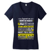 Legends Are Born In March Women's V-Neck T-Shirt