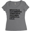 vegan Women's Triblend Scoop T-shirt