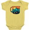 coffee and adventure Baby Onesie