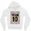 Holographic Team 10 Zipper Hoodie