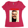 the shining Women's Triblend Scoop T-shirt