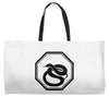 snake black Weekender Totes
