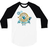 turn the time twist the space 3/4 Sleeve Shirt