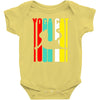 yoga cat Baby Bodysuit