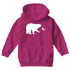 Bear Fishing Youth Hoodie