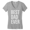 best dad ever Women's V-Neck T-Shirt