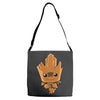 we are groot!! Adjustable Strap Totes