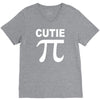 cutie pi t shirt medium funny nerdy geeky math sex humor cute awesome V-Neck Tee