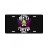 Original Universe Master Forever Snake Mountain License Plate