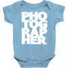 gift for photographer Baby Onesie