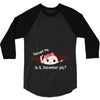 December Peeking Out Baby Girl 3/4 Sleeve Shirt