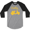 retro kult vespa 50 t shirt scooter roller s m l xl xxl 3/4 Sleeve Shirt