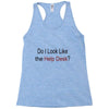 do i like the help desk Racerback Tank