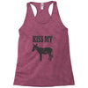 kiss my ass Racerback Tank