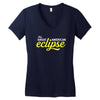 Great American Solar Eclipse 2017 Women's V-Neck T-Shirt