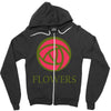 flowers Zipper Hoodie