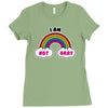 not okay Ladies Fitted T-Shirt